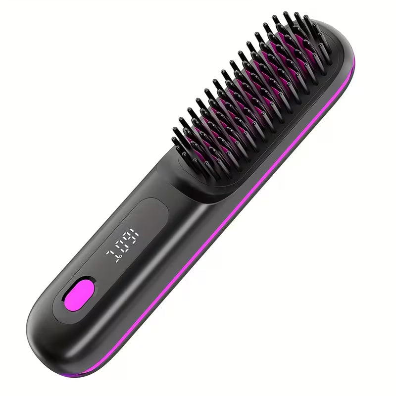 Vortix SA™ Cordless Heated Hair Straightening Brush