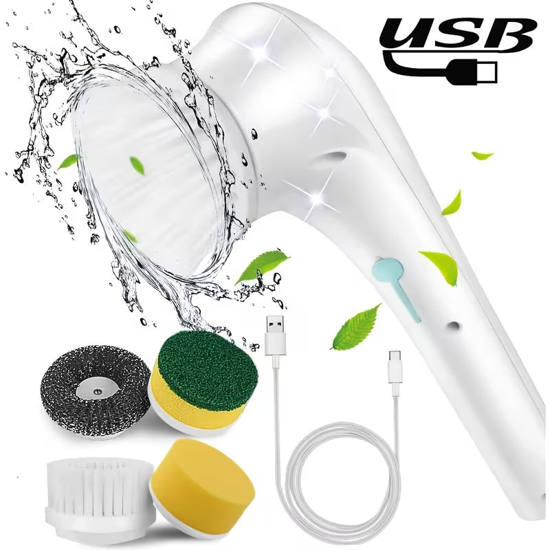 VORTIX SA™ SpinScrub Pro Electric Spin Scrubber